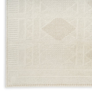 Nourison Nordic NRC06 Ivory Beige Area Rug Texture Image