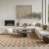 Nourison Nordic NRC06 Rust Area Rug 