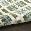 Nourison Nordic NRC08 Blue Green Area Rug Detail Image