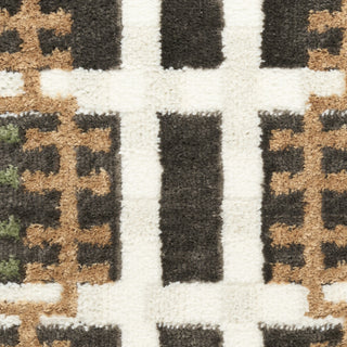 Nourison Nordic NRC08 Charcoal Multicolor Area Rug Corner Image