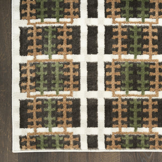 Nourison Nordic NRC08 Charcoal Multicolor Area Rug main image