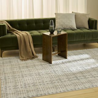Nourison Nordic NRC08 Ivory Multicolor Area Rug Corner Image