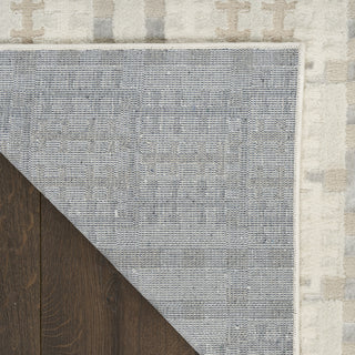 Nourison Nordic NRC08 Ivory Multicolor Area Rug Corner Image