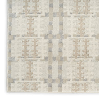 Nourison Nordic NRC08 Ivory Multicolor Area Rug Texture Image