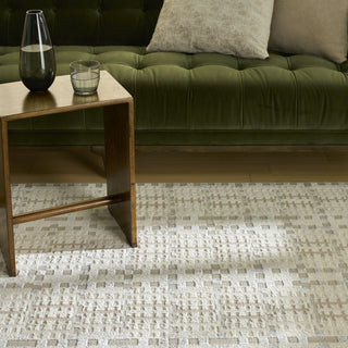 Nourison Nordic NRC08 Ivory Multicolor Area Rug Corner Image