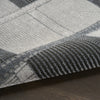 Nourison Nordic NRC09 Grey Black Area Rug Detail Image