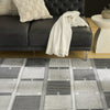 Nourison Nordic NRC09 Grey Black Area Rug Texture Image