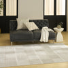 Nourison Nordic NRC09 Ivory Taupe Area Rug Corner Image