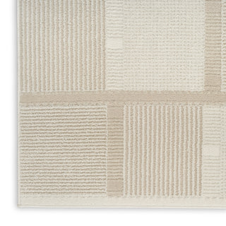Nourison Nordic NRC09 Ivory Taupe Area Rug Texture Image