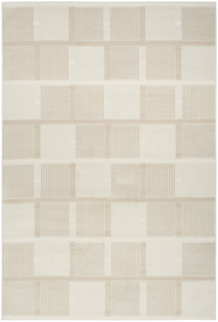 Nourison Nordic NRC09 Ivory Taupe Area Rug main image