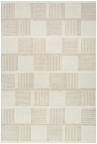 Nourison Nordic NRC09 Ivory Taupe Area Rug main image