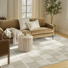 Nourison Nordic NRC09 Ivory Taupe Area Rug Room Image Feature