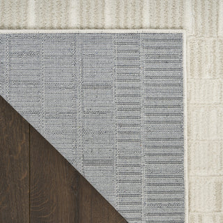 Nourison Nordic NRC10 Ivory Area Rug Corner Image