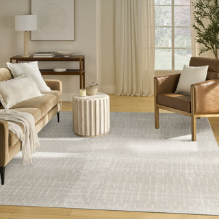 Nourison Nordic NRC10 Ivory Area Rug Swatch Image