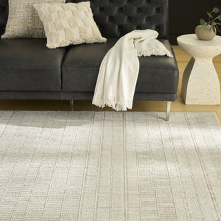 Nourison Nordic NRC10 Ivory Area Rug Corner Image