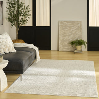 Nourison Nordic NRC10 Ivory Area Rug Room Image Feature