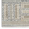 Nourison Nordic NRC11 Grey Multicolor Area Rug Corner Image