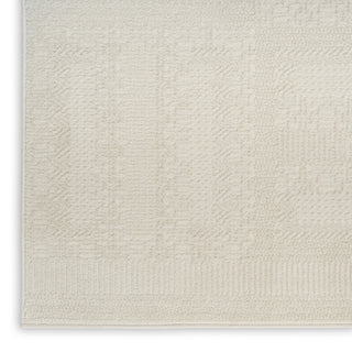 Nourison Nordic NRC11 Ivory Area Rug Corner Image