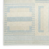 Nourison Nordic NRC11 Ivory Blue Area Rug Corner Image