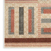 Nourison Nordic NRC11 Multicolor Area Rug Corner Image