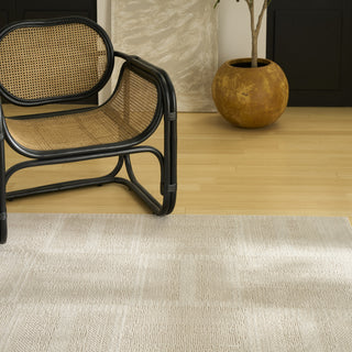 Nourison Nordic NRC11 Taupe Area Rug Corner Image
