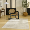 Nourison Nordic NRC11 Taupe Area Rug Room Image Feature
