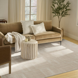 Nourison Nordic NRC11 Taupe Area Rug Room Image Feature