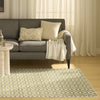 Nourison Nordic NRC13 Green Area Rug Corner Image