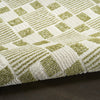 Nourison Nordic NRC13 Green Area Rug Detail Image