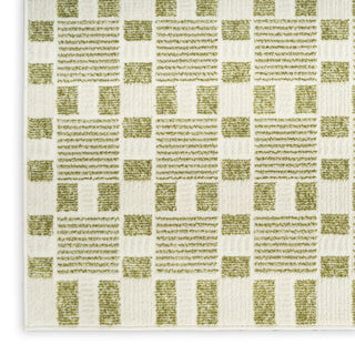 Nourison Nordic NRC13 Green Area Rug Texture Image