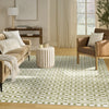 Nourison Nordic NRC13 Green Area Rug Swatch Image