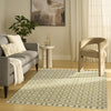 Nourison Nordic NRC13 Green Area Rug Room Image Feature