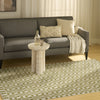 Nourison Nordic NRC13 Green Area Rug Room Image Feature