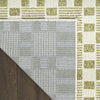 Nourison Nordic NRC13 Green Area Rug Corner Image
