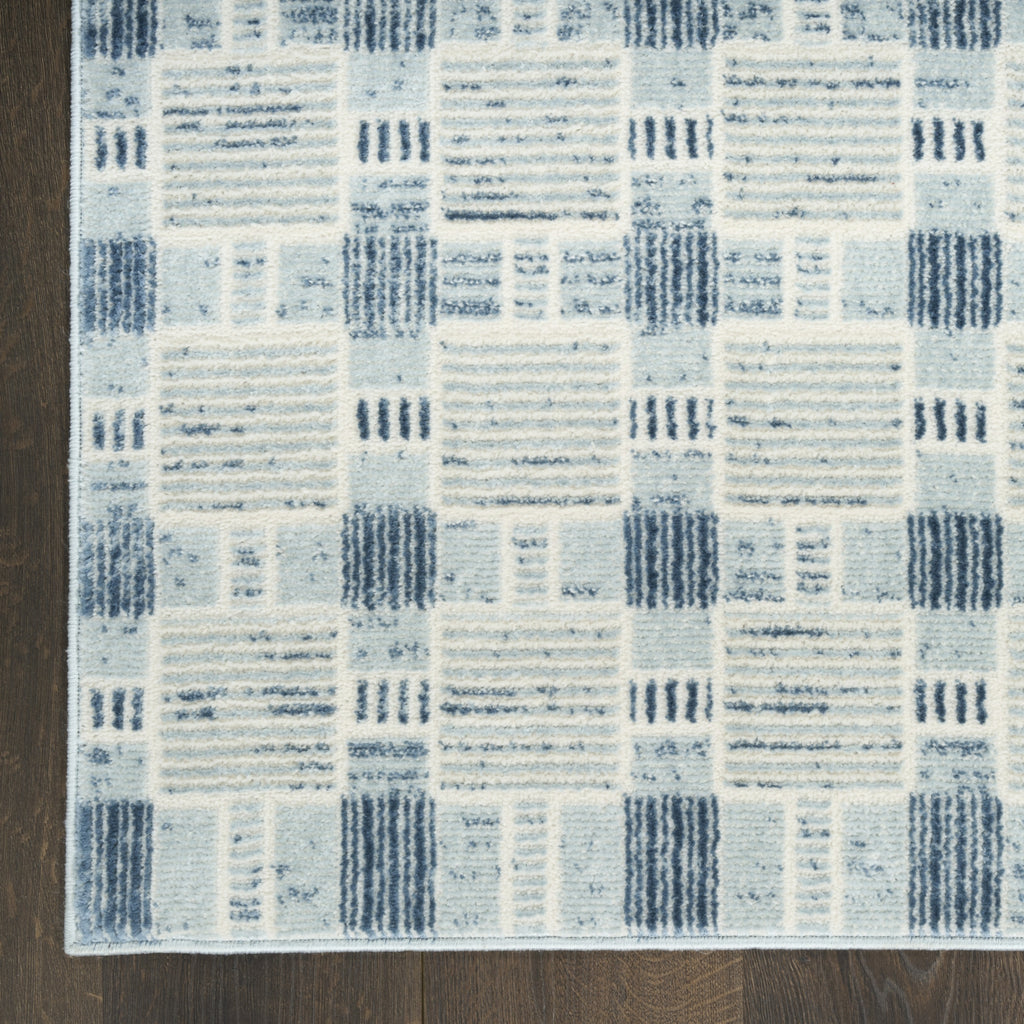 Nourison Nordic NRC14 Blue Area Rug main image