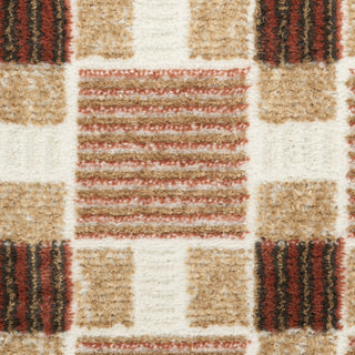 Nourison Nordic NRC14 Rust Area Rug Corner Image