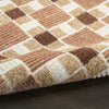 Nourison Nordic NRC14 Rust Area Rug Detail Image