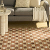Nourison Nordic NRC14 Rust Area Rug Texture Image