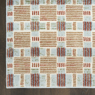 Nourison Nordic NRC14 Rust Multicolor Area Rug main image