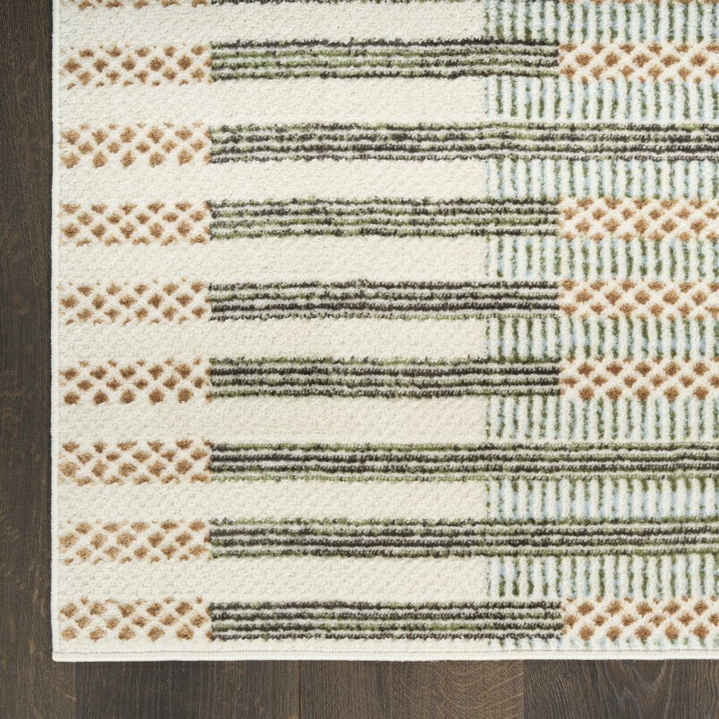 Nourison Nordic NRC15 Ivory Multicolor Area Rug main image