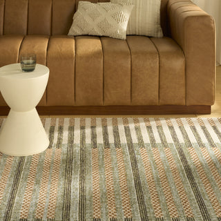 Nourison Nordic NRC15 Ivory Multicolor Area Rug Texture Image