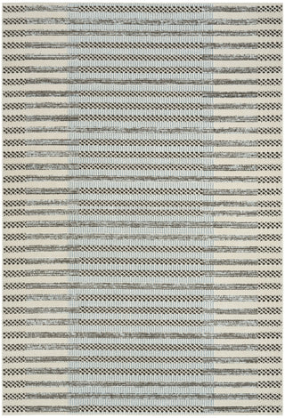 Nourison Nordic NRC15 Ivory Blue Area Rug main image