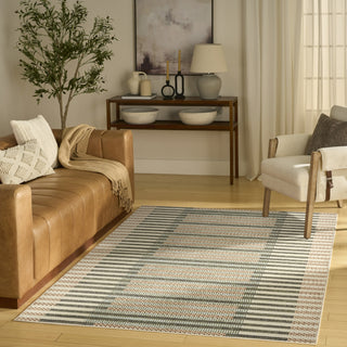 Nourison Nordic NRC15 Ivory Multicolor Area Rug 