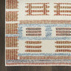 Nourison Nordic NRC16 Ivory Rust Area Rug main image