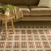 Nourison Nordic NRC16 Ivory Rust Area Rug Texture Image