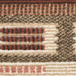 Nourison Nordic NRC16 Rust Area Rug Corner Image