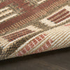 Nourison Nordic NRC16 Rust Area Rug Detail Image