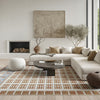 Nourison Nordic NRC16 Ivory Rust Area Rug 