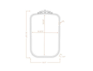 Surya Arrendale NRE-002 Gold Line Drawing