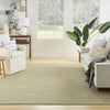 Nourison Essentials NRE01 Green Gold Area Rug Swatch Image